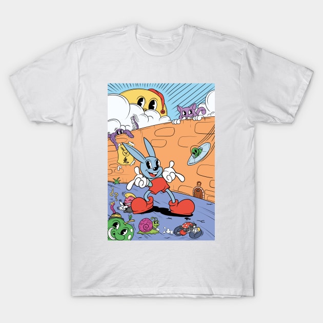 WABBIT'S NEIGHBORS T-Shirt by andres uran